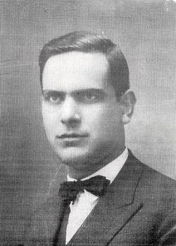 Eduardo Cerqueira quando jovem.