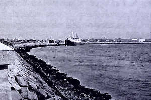 ocalização do Navio museu Santo André (Forte da Barra). Clicar para ampliar.