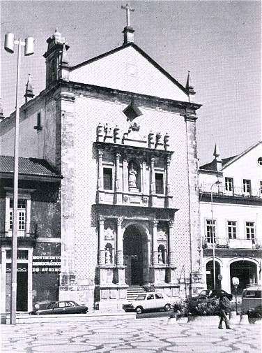 Igreja da Misericórdia, em Aveiro (foto HJCO, 1981).